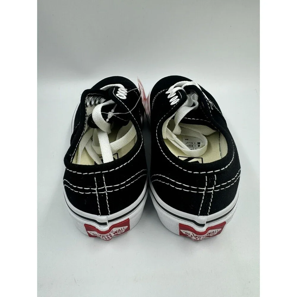 Children Unisex Sneakers Shoes Vans Kids Authentic Size 11 Black/White New